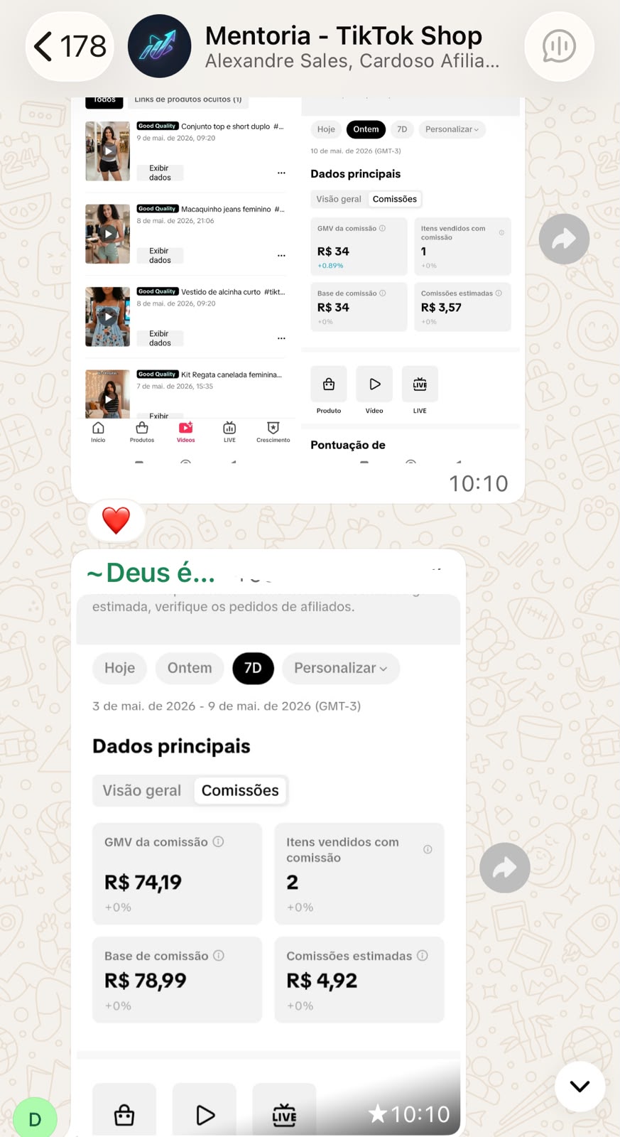 Depoimento de Deus é fiel
